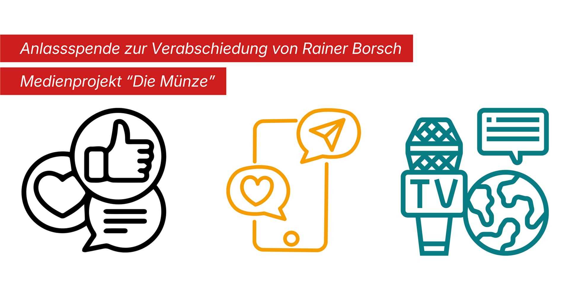 Banner Anlassspende Medienprojekt